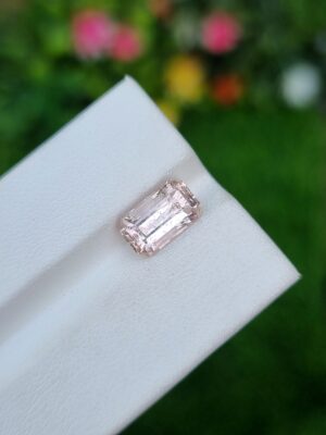 Imperial Topaz Stone Pinkish Orange From Katlang Pakistan 2.91 ct