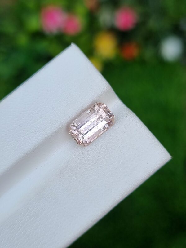 Imperial Topaz Stone Pinkish Orange From Katlang Pakistan 2.91 ct
