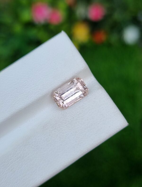 Imperial Topaz Stone Pinkish Orange From Katlang Pakistan 2.91 ct - Image 3