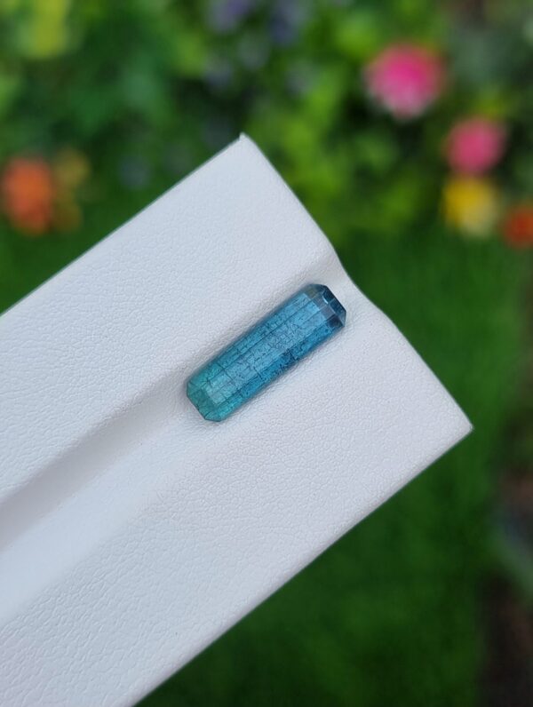 Tourmaline Stone Blue & Bluish Green Loose Faceted From Afghanistan | 3.05 ct - Image 2