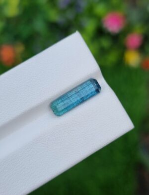 Tourmaline Stone Blue & Bluish Green Loose Faceted From Afghanistan | 3.05 ct