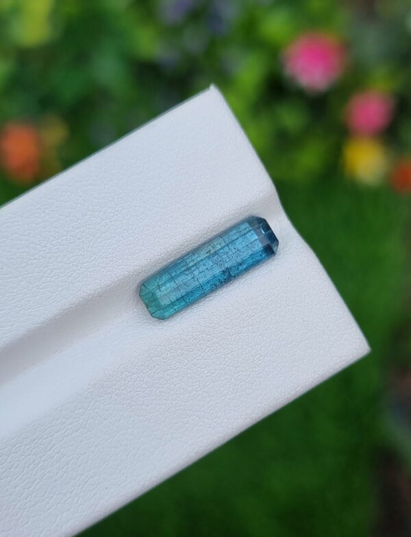 Tourmaline Stone Blue & Bluish Green Loose Faceted From Afghanistan | 3.05 ct