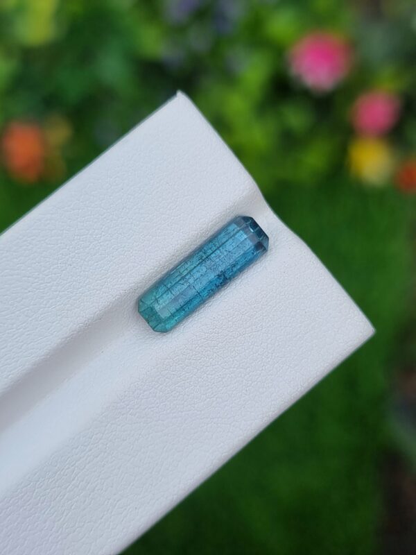 Tourmaline Stone Blue & Bluish Green Loose Faceted From Afghanistan | 3.05 ct - Image 3