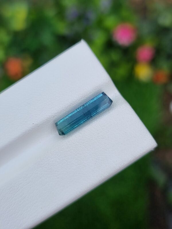 Tourmaline Stone Blue & Bluish Green Loose Faceted From Afghanistan | 3.05 ct - Image 4