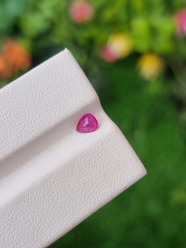 Ruby Stone Natural Transparent Pear Shape Untreated From Afghanistan | 0.44 ct - Image 4