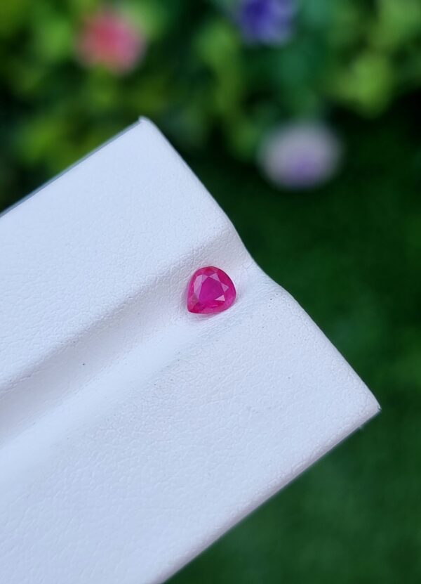 Ruby Stone Natural Transparent Pear Shape Untreated From Afghanistan | 0.39 ct - Image 2