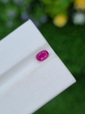 Ruby Stone Natural Unheated Untreated Oval Shape From Afghanistan | 0.60 ct