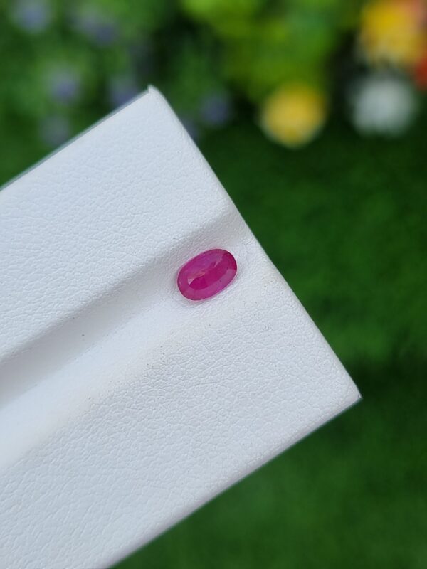 Ruby Stone Natural Unheated Untreated Oval Shape From Afghanistan | 0.60 ct - Image 4