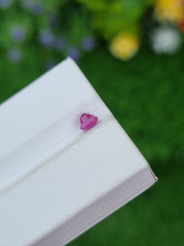 Pink Sapphire Stone Loose Transparent Faceted From Afghanistan | 0.61 ct - Image 3