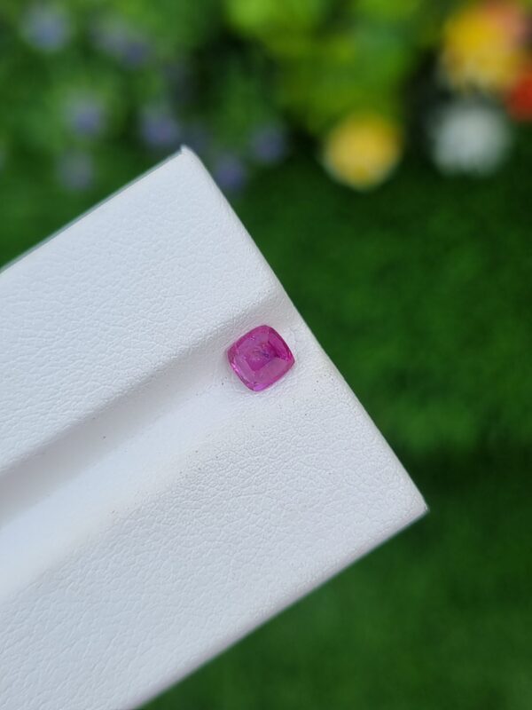 Pink Sapphire Stone Loose Transparent Faceted From Afghanistan | 0.61 ct - Image 4