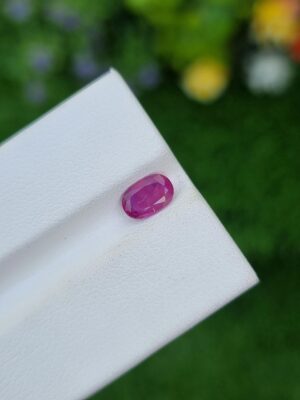 Pink Sapphire Stone Loose Oval Faceted From Afghanistan | 0.84 ct