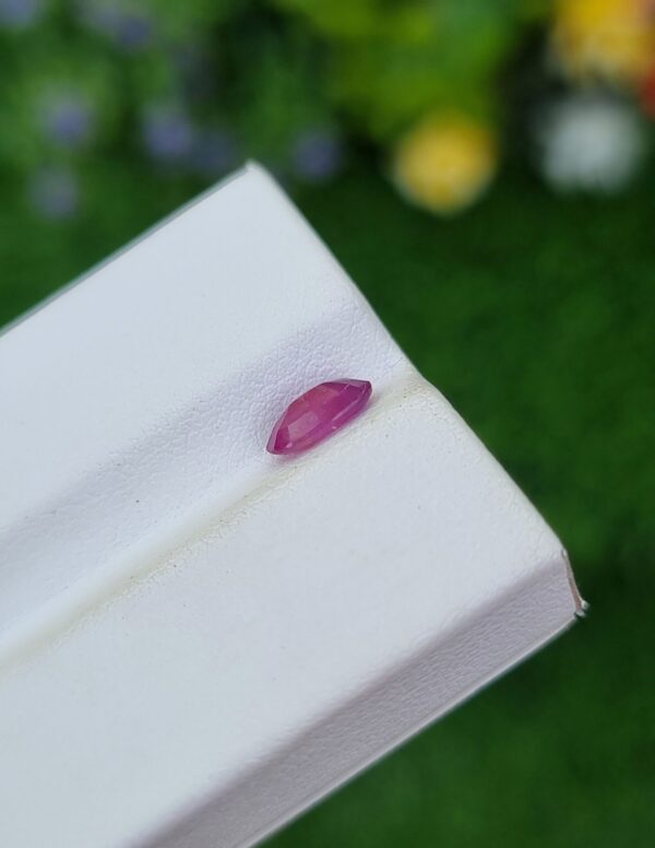 Pink Sapphire Stone Loose Oval Faceted From Afghanistan | 0.84 ct - Image 3