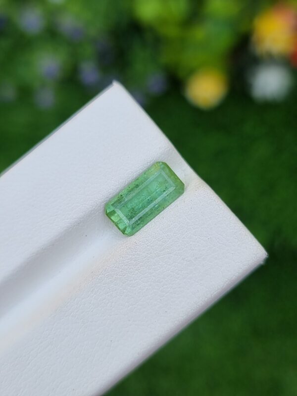 Tourmaline Stone Green Loose Faceted From Afghanistan | 2.44 ct - Image 2