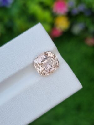 Imperial Topaz Stone Orange Color From Katlang Pakistan 4.86 ct