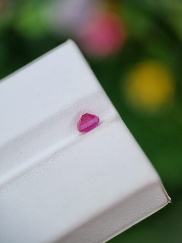 Ruby Stone Natural Unheated Untreated Cushion From Afghanistan | 0.48 ct - Image 4