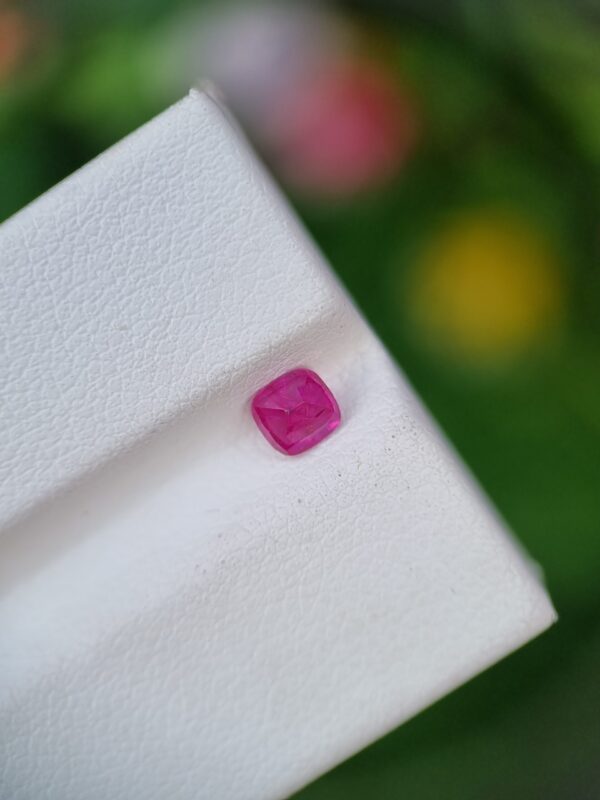 Ruby Stone Natural Unheated Untreated Cushion From Afghanistan | 0.48 ct - Image 5