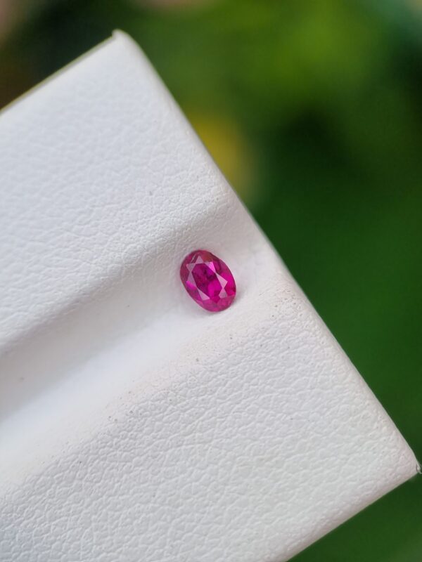 Ruby Stone Natural Unheated Untreated Loose Oval Shape From Afghanistan | 0.24 ct - Image 3