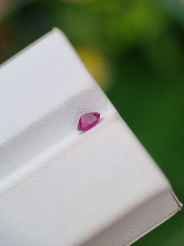 Ruby Stone Natural Unheated Untreated Loose Oval Shape From Afghanistan | 0.24 ct - Image 4