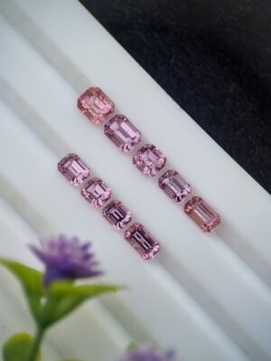 Pink Spinel Stone Lot Loose Faceted From Badakhshan Afghanistan | 3.02 ct
