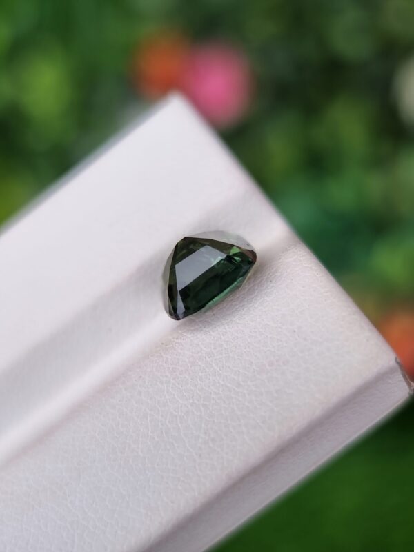 Apatite Stone Green Cushion Shape From Brazil 3.40 ct - Image 3