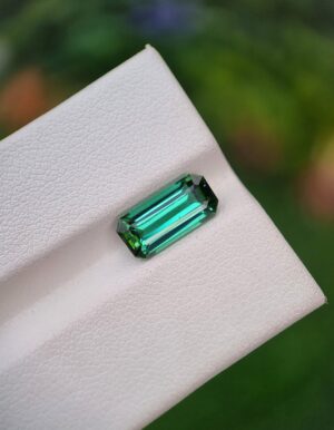 Tourmaline Stone Bluish Green Eye Clean From Afghanistan | 2.40 ct