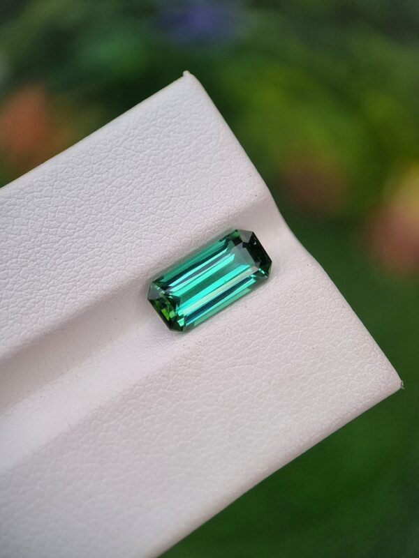 Tourmaline Stone Bluish Green Eye Clean From Afghanistan | 2.40 ct - Image 2
