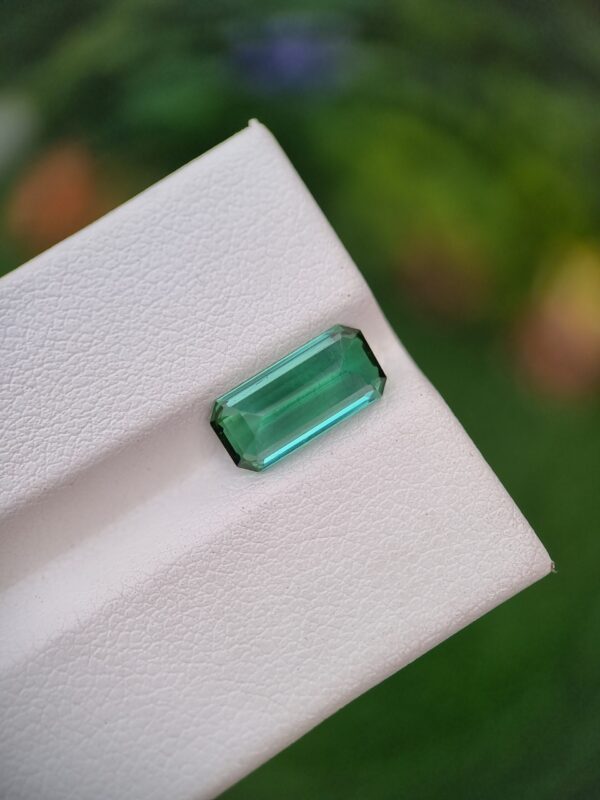 Tourmaline Stone Bluish Green Eye Clean From Afghanistan | 2.40 ct - Image 4