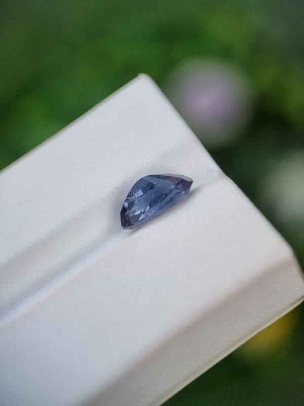 Spinel Stone Pear Shape Violetish Blue From Badakhshan Afghanistan | 2.12 ct - Image 3