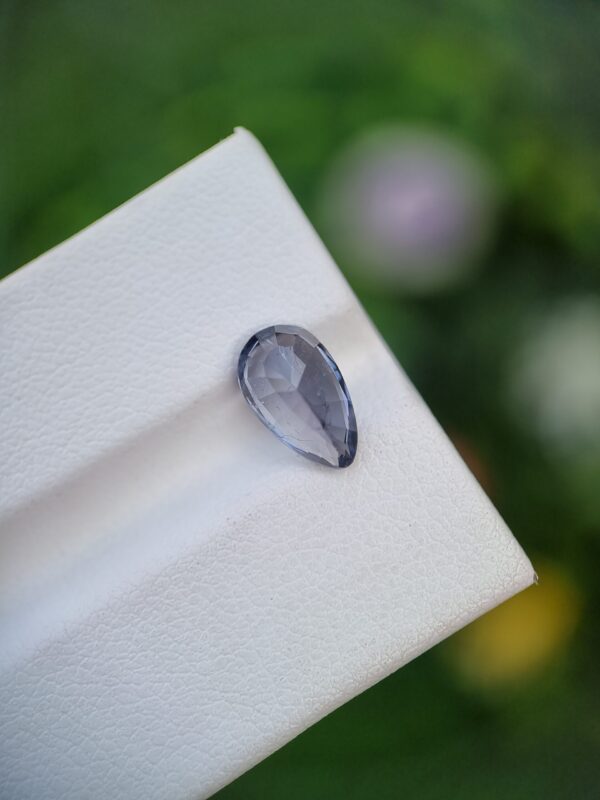 Spinel Stone Pear Shape Violetish Blue From Badakhshan Afghanistan | 2.12 ct - Image 4