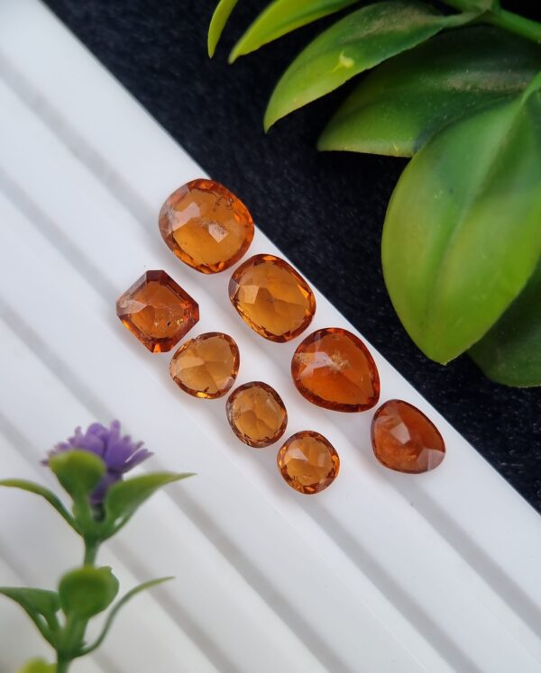 Natural Spessartine Garnet Lot - 8 Stones, Total 14.81 ct, From Afghanistan - Image 5