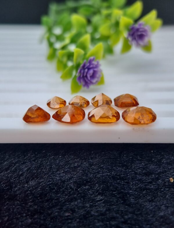 Natural Spessartine Garnet Lot - 8 Stones, Total 14.81 ct, From Afghanistan - Image 6