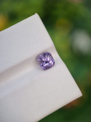 Vibrant Lavender Spinel Cushion Cut Gemstone (Natural, Untreated) - Badakhshan, Afghanistan | 1.16 ct