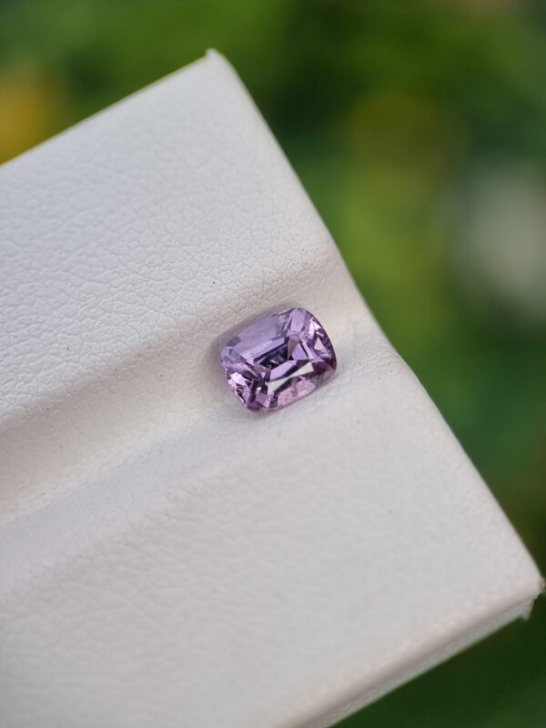 Spinel Stone Purple Lavender Color Cushion Shape From Badakhshan Afghanistan | 0.81 ct - Image 2