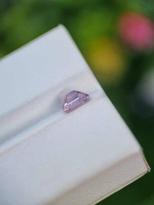 Spinel Stone Pinkish Purple Emerald Cut From Afghanistan | 0.70 ct - Image 3