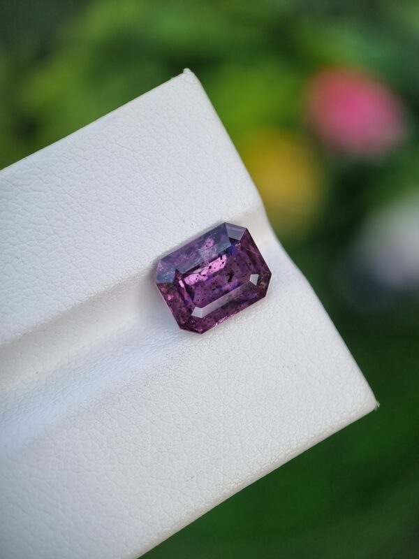 Natural Spinel Stone Purple Color Untreated From Afghanistan | 3.31 ct - Image 2