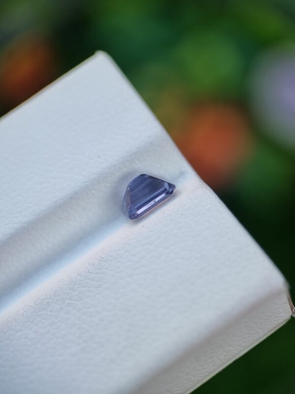Spinel Stone Natural Rectangular Shape Bluish Violet From Afghanistan | 0.82 ct - Image 4