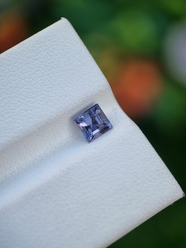 Spinel Stone Natural Rectangular Shape Bluish Violet From Afghanistan | 0.67 ct