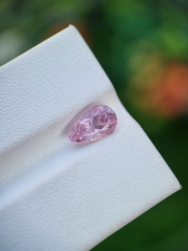 Spinel Stone Natural Pear Shape Pink Color From Afghanistan | 1.45 ct