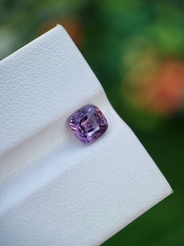 Spinel Stone Natural Cushion Shape Purple From Afghanistan | 1.15 ct