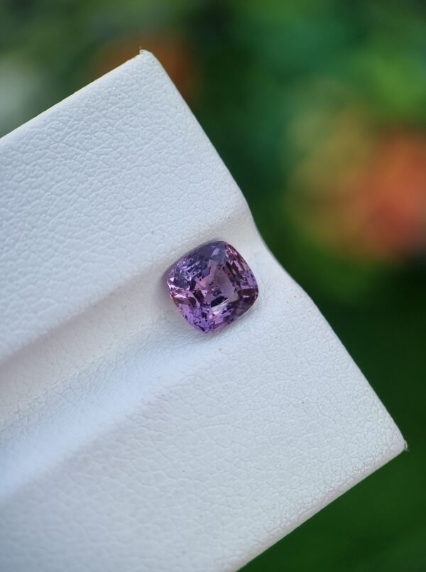 Spinel Stone Natural Cushion Shape Purple From Afghanistan | 1.15 ct - Image 2