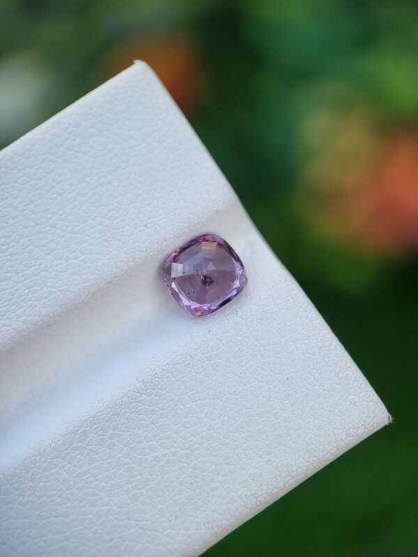 Spinel Stone Natural Cushion Shape Purple From Afghanistan | 1.15 ct - Image 4