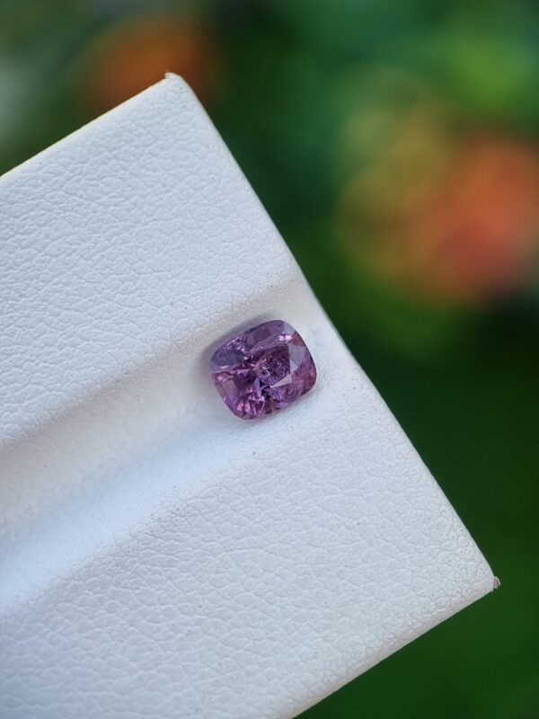 Spinel Stone Natural Cushion Shape Purple From Afghanistan | 0.86 ct - Image 2