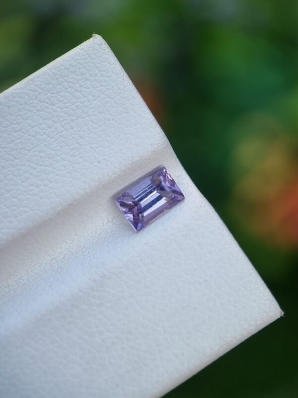 Spinel Stone Natural Rectangular Shape Violet Lavender From Afghanistan | 0.78 ct - Image 2
