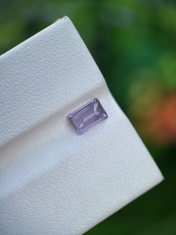 Spinel Stone Natural Rectangular Shape Violet Lavender From Afghanistan | 0.78 ct - Image 4