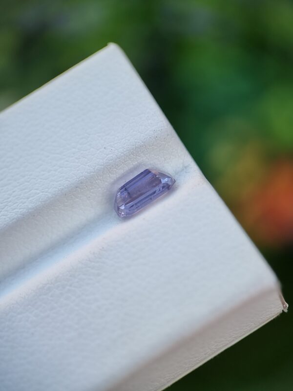 Spinel Stone Natural Emerald Cut Violet Color From Afghanistan | 0.90 ct - Image 3
