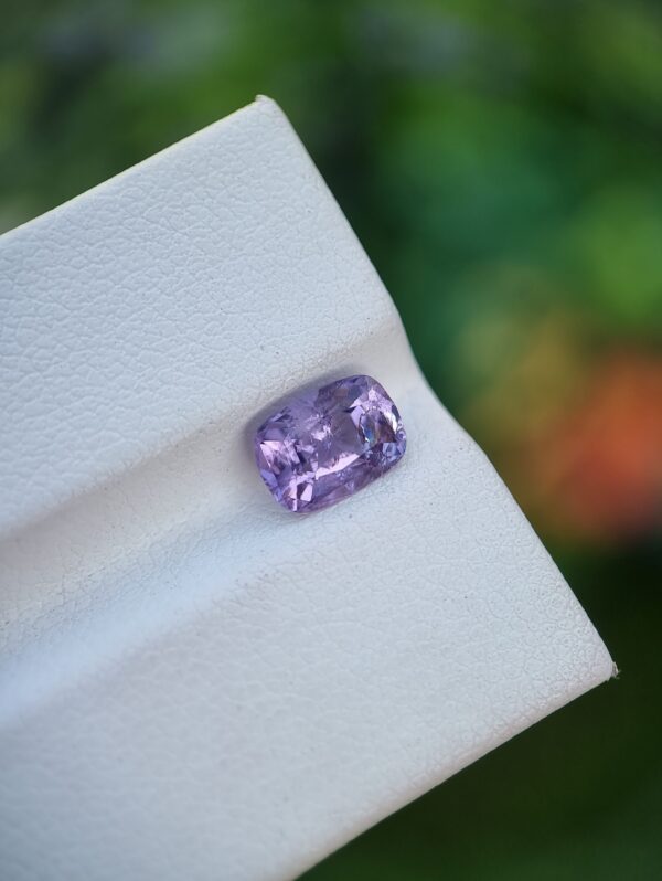 Spinel Stone Natural Cushion Shape Violet Lavender Color From Afghanistan | 1.40 ct