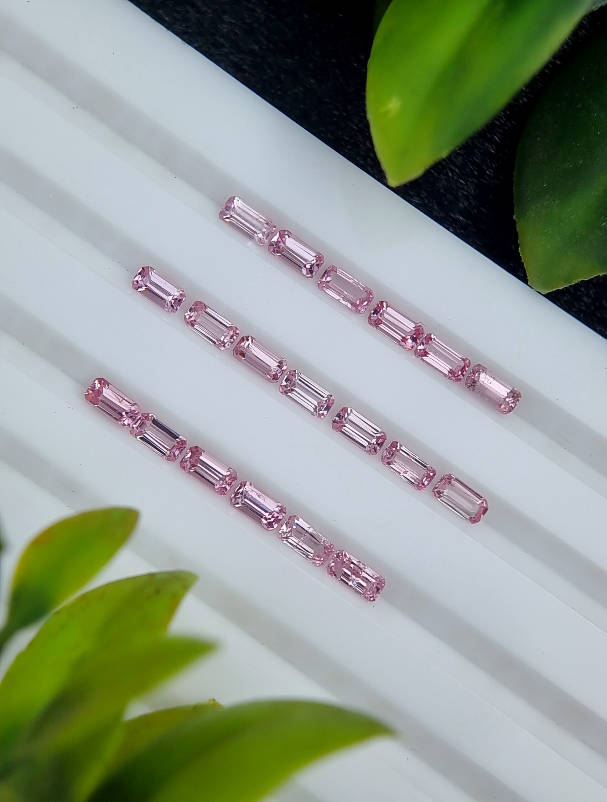 Lot of 19 Natural Pink Spinel Loose Calibrated Gemstones from Tajikistan - 2.79 ct