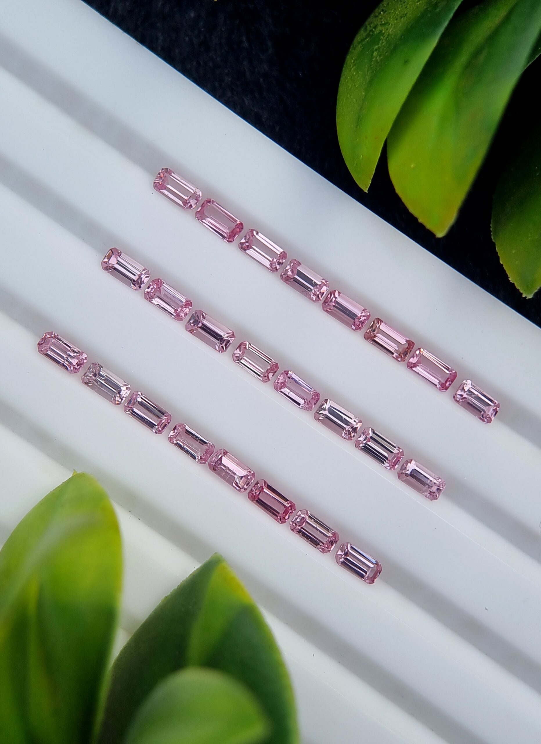 Pink Spinel Calibrated Lot - 3.50 ct, 24 Stones, Tajikistan Origin