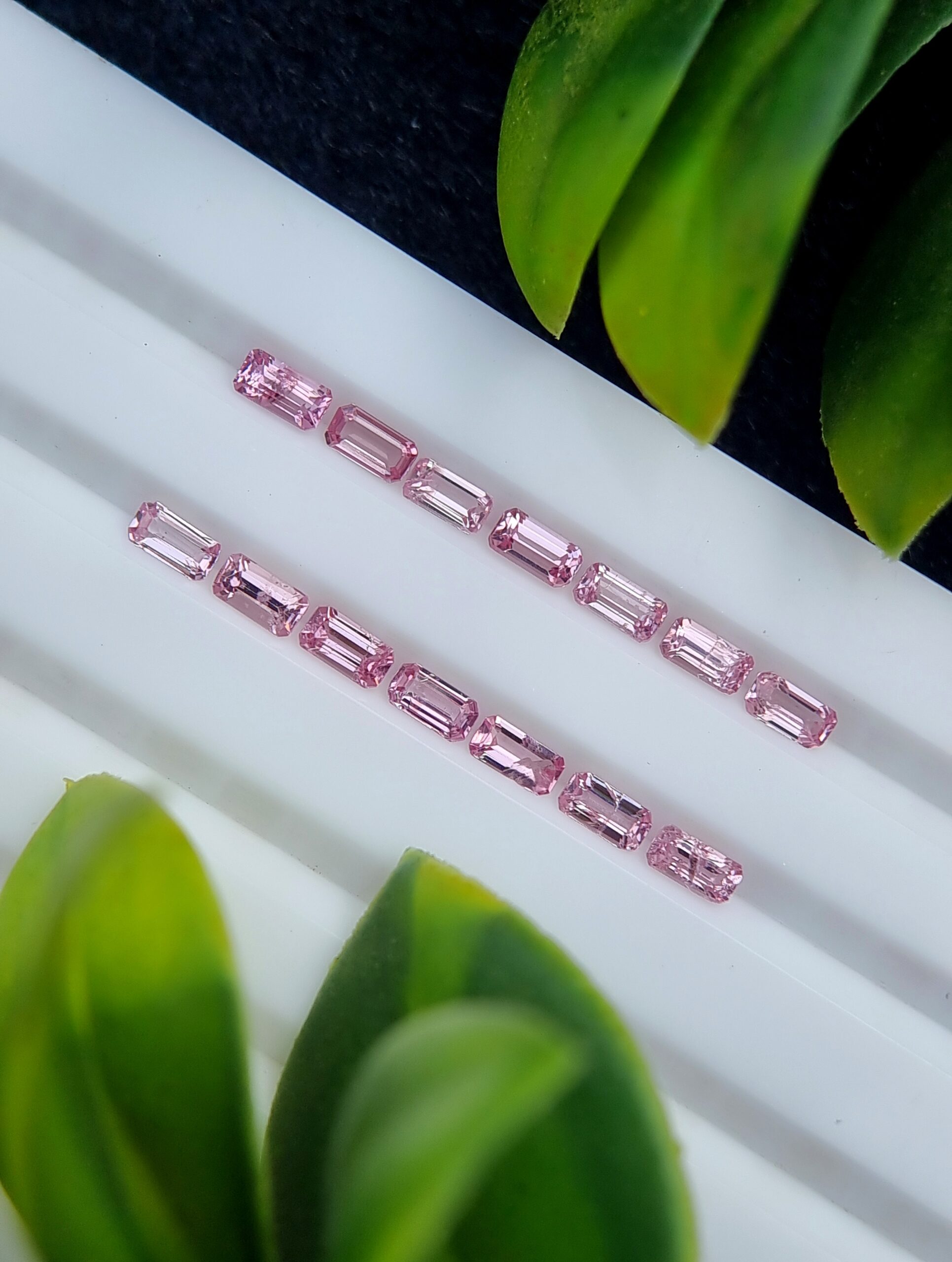 Pink Spinel Gemstones - 1.91 ct, 14 Stones, Calibrated, Tajikistan Origin