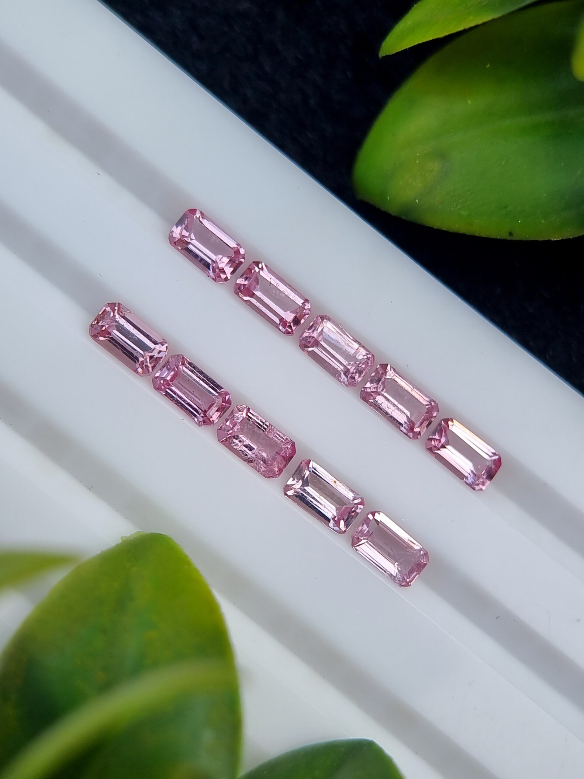 Pink Spinel Calibrated Gemstones Lot - 3.01 ct, 10 Stones, Tajikistan Origin